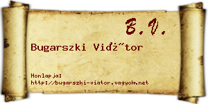 Bugarszki Viátor névjegykártya